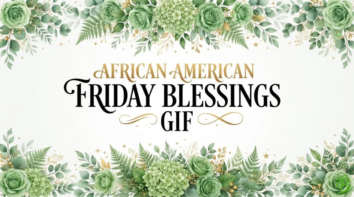 African American Friday Blessings GIF