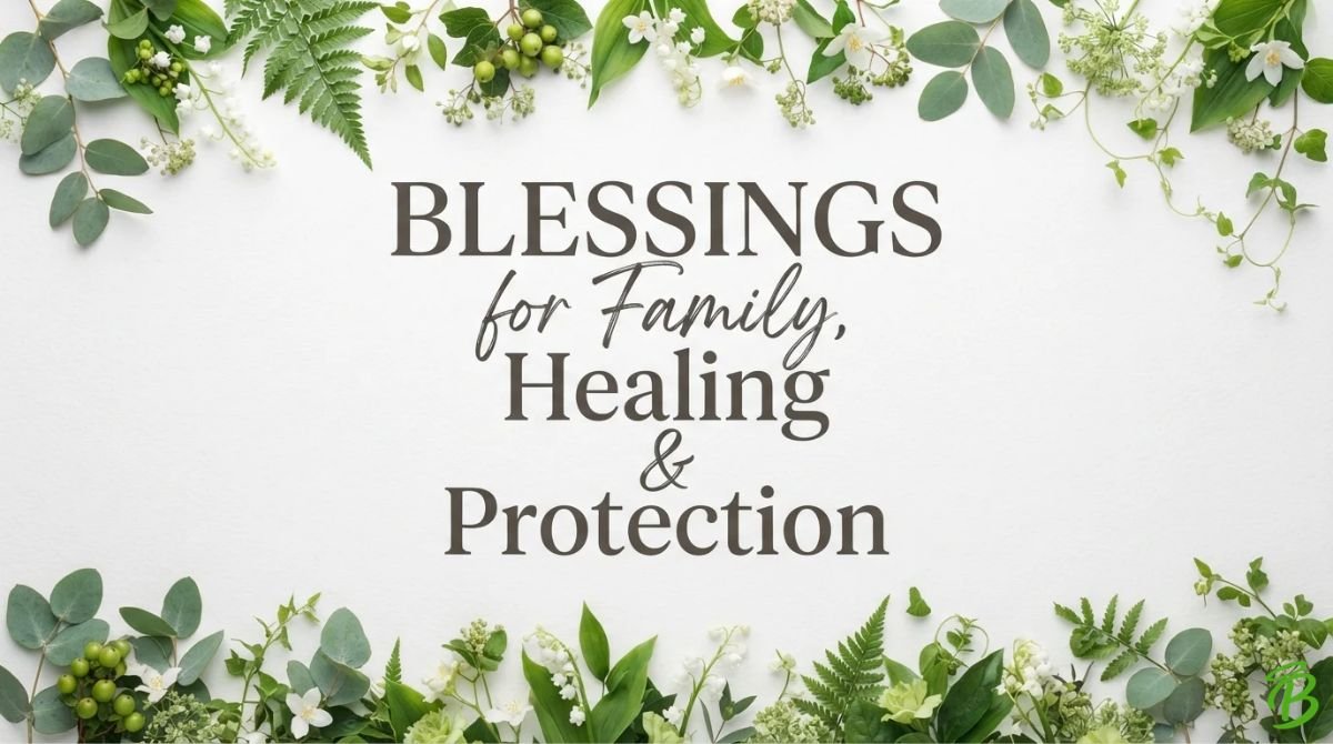 Blessings for Family, Healing & Protection