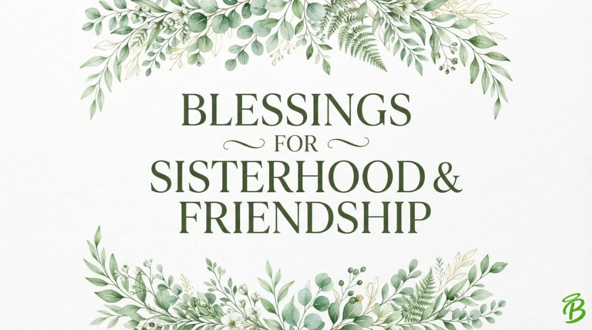 Blessings for Sisterhood & Friendship