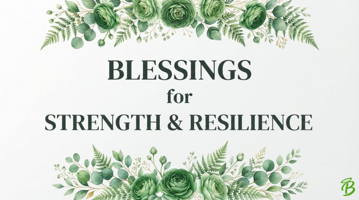 Blessings for Strength & Resilience