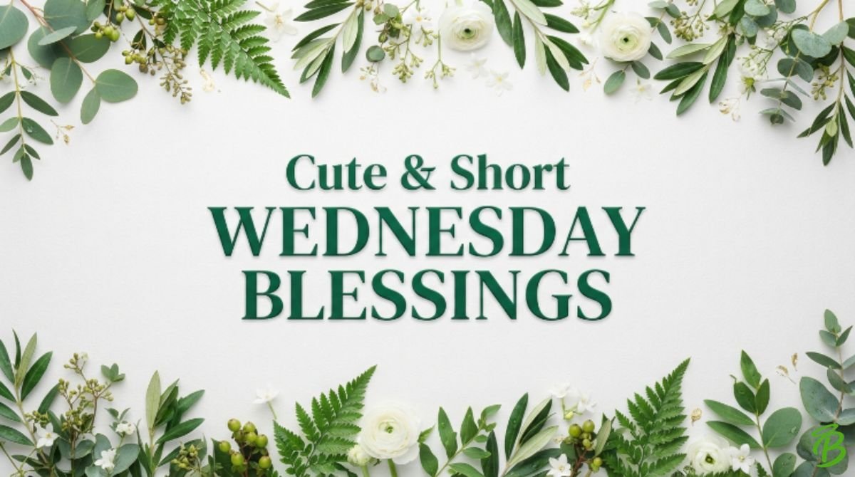 Cute & Short Wednesday Blessings