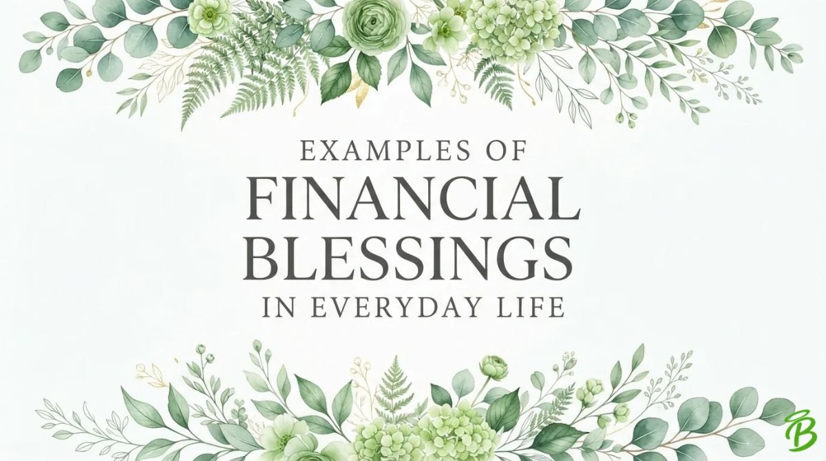 Examples of Financial Blessings in Everyday Life