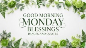 good morning monday blessings images and quotes
