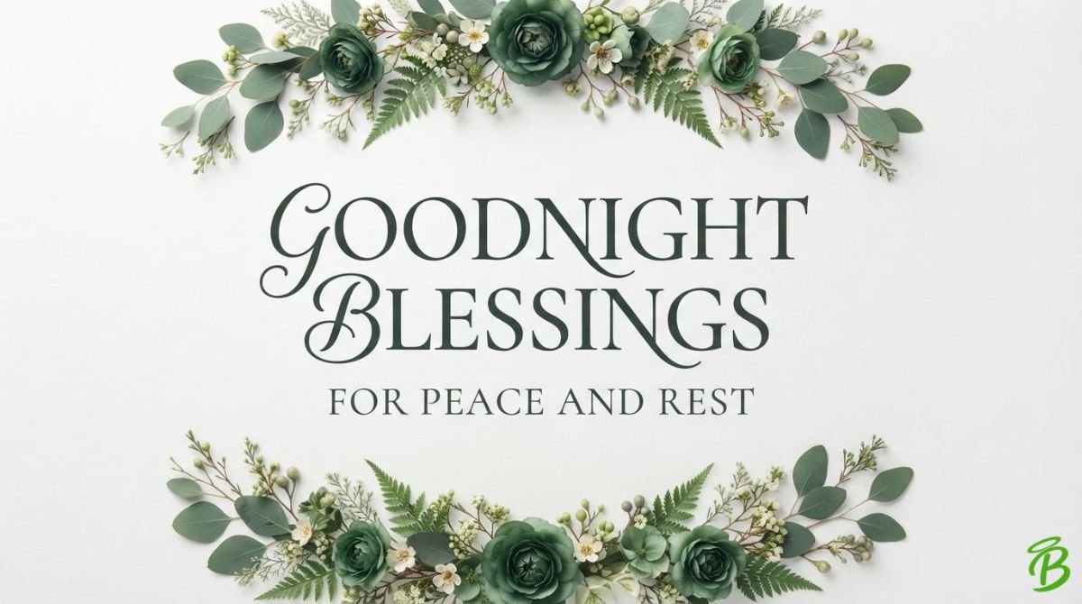 Goodnight Blessings for Peace and Rest
