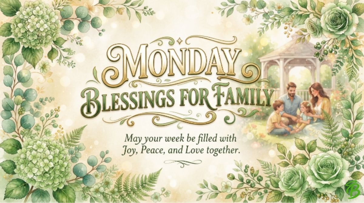 Monday Blessings for Family