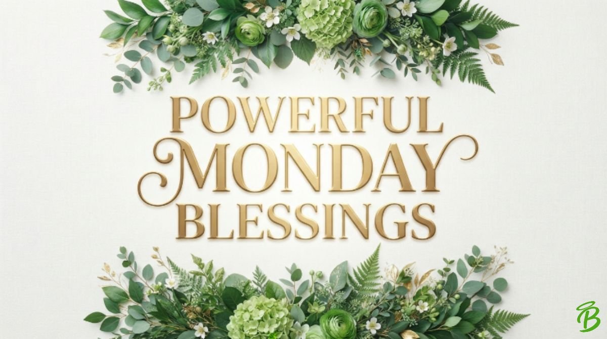 Powerful Monday Blessings