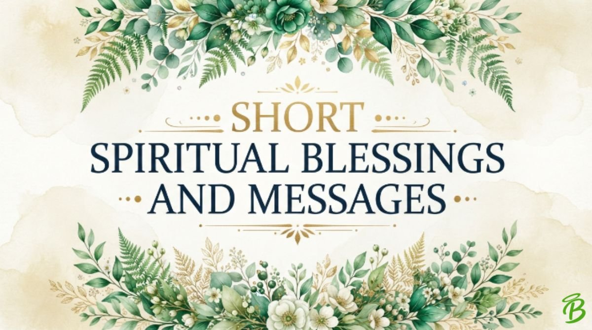 Short Spiritual Blessings and Messages