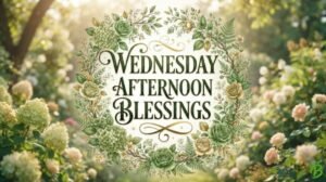 Wednesday Afternoon Blessings
