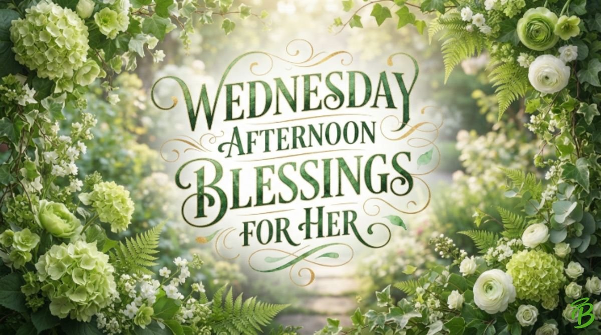 Wednesday Afternoon Blessings for Her