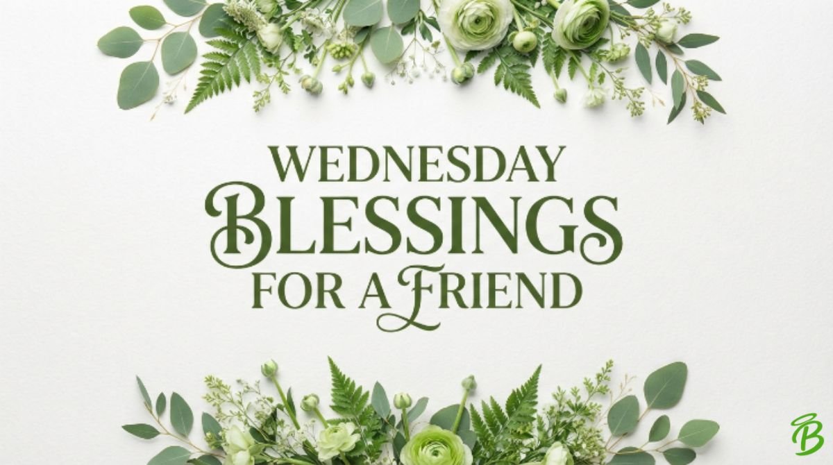 Wednesday Blessings for a Friend