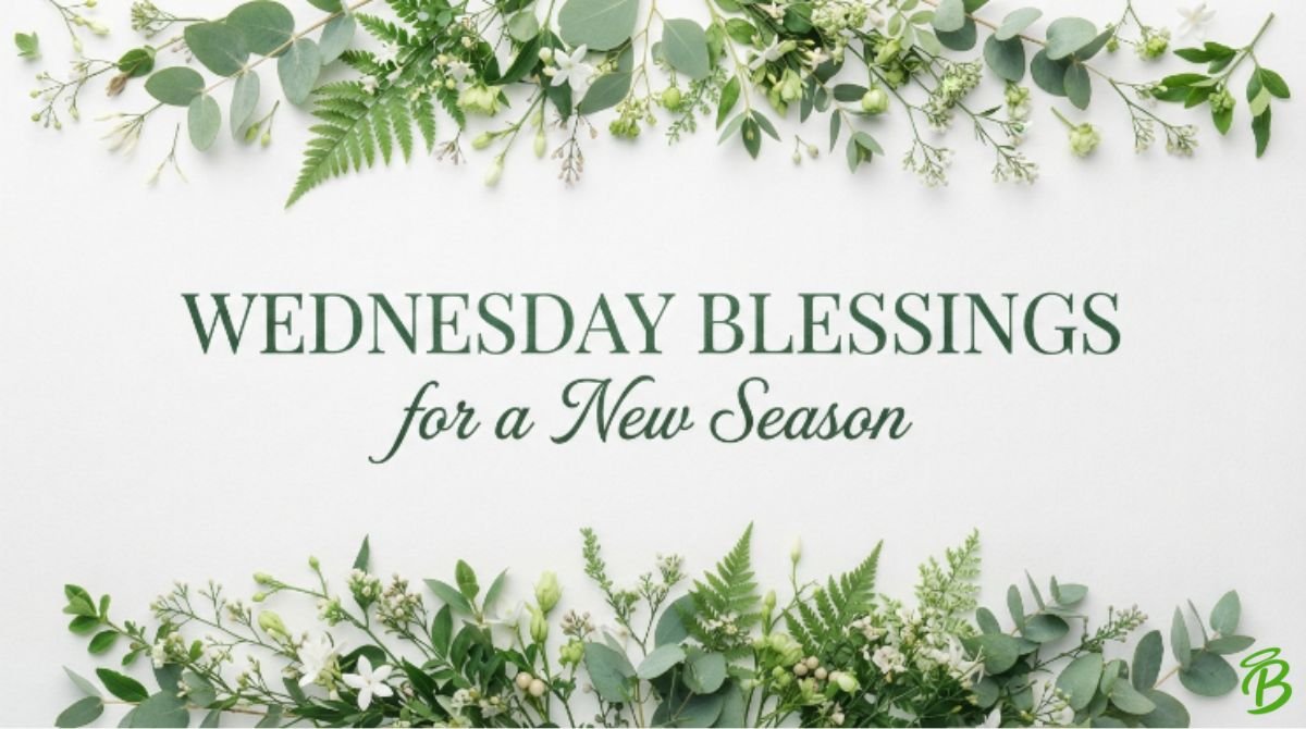 Wednesday Blessings for a New Season