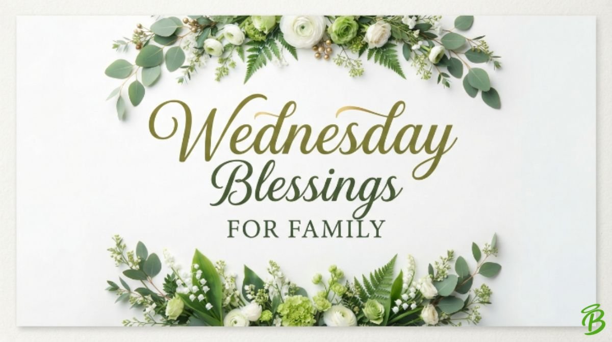Wednesday Blessings for Family