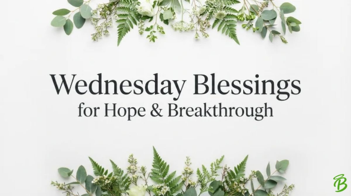 Wednesday Blessings for Hope & Breakthrough