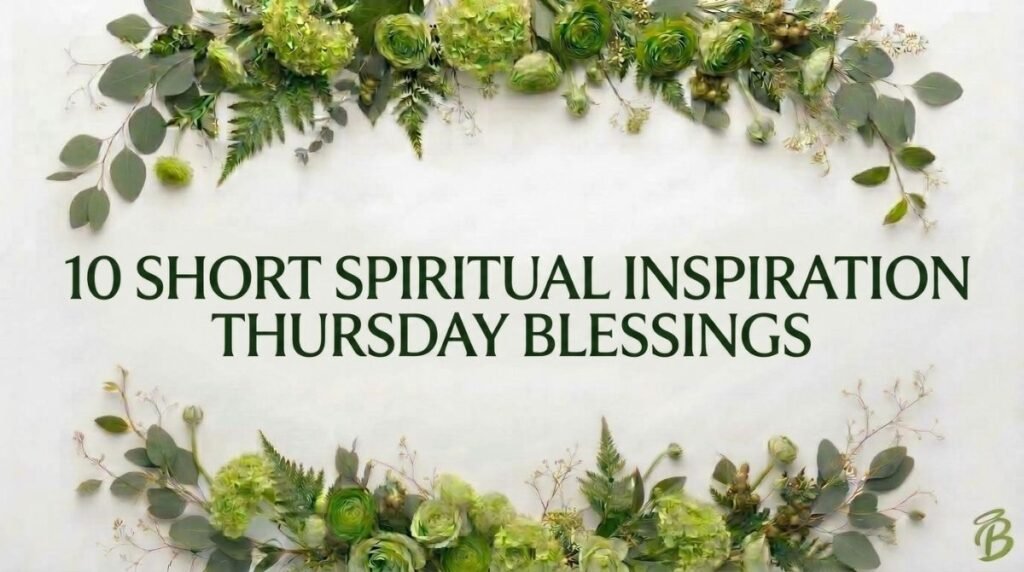 10 Short Spiritual Inspiration Thursday Blessings