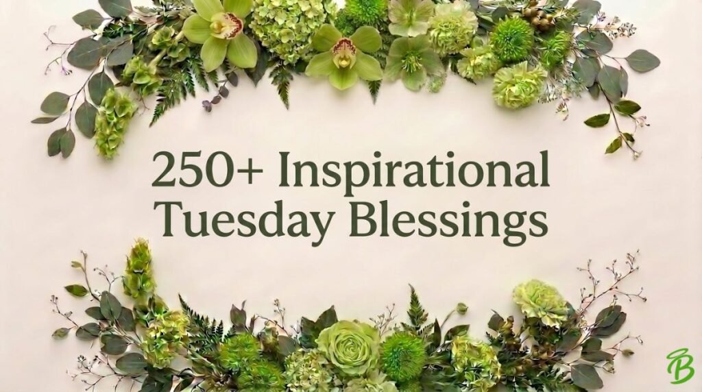 250+ Inspirational Tuesday Blessings