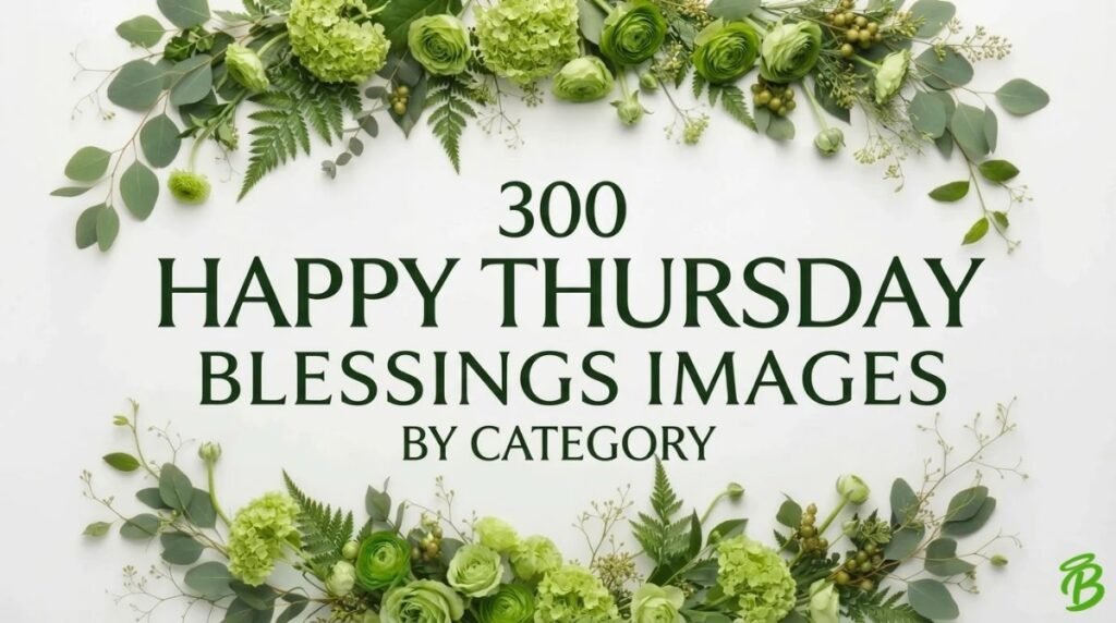 300 Happy Thursday Blessings Images by Category