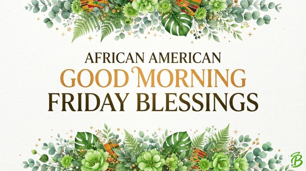 African American Good Morning Friday Blessings GIF