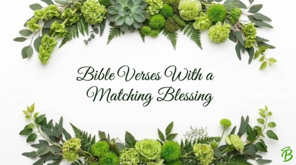Bible Verses With a Matching Blessing