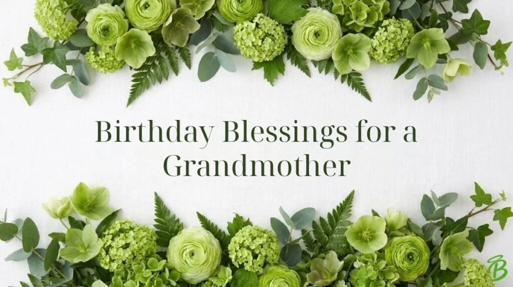 Birthday Blessings for a Grandmother
