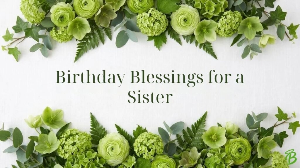 Birthday Blessings for a Sister