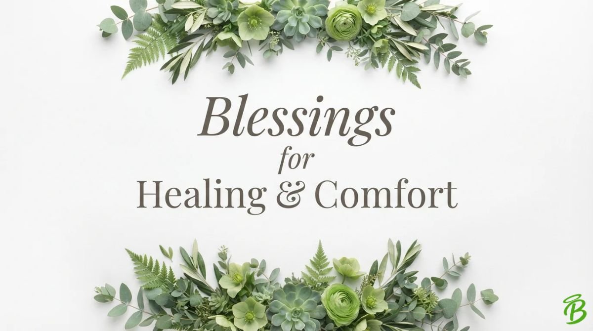 Blessings for Healing & Comfort