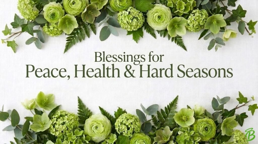 Blessings for Peace, Health & Hard Seasons