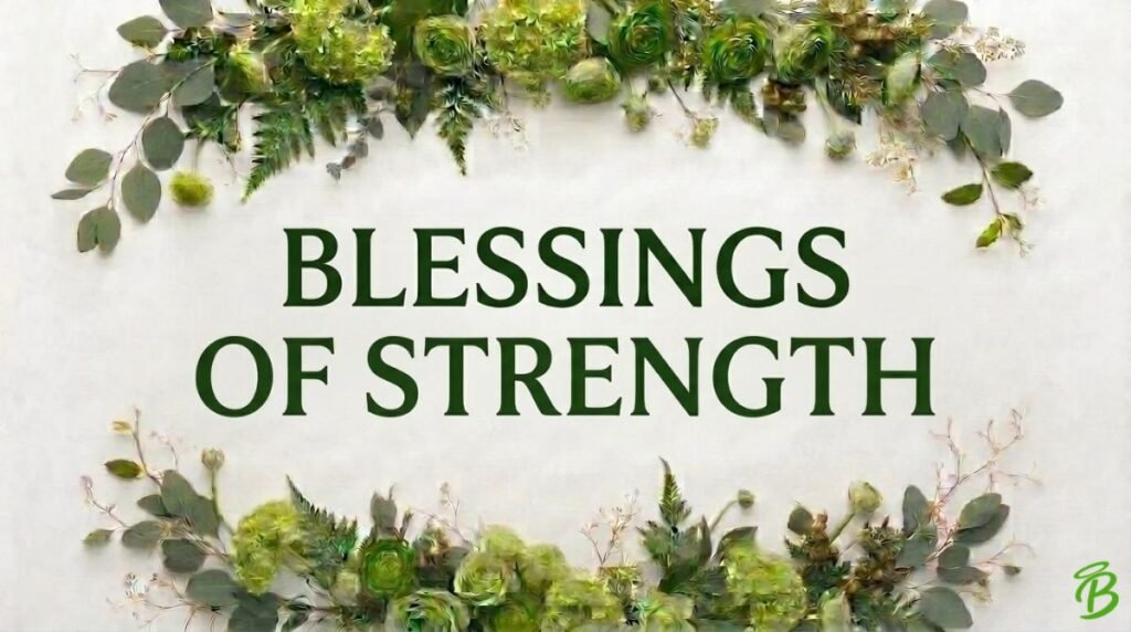 Blessings of Strength