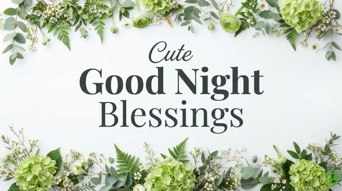 Cute Good Night Blessings