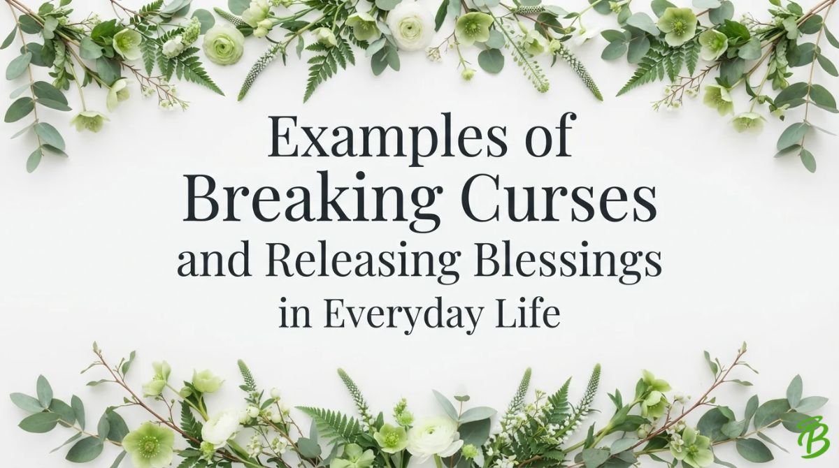 Examples of Breaking Curses and Releasing Blessings in Everyday Life