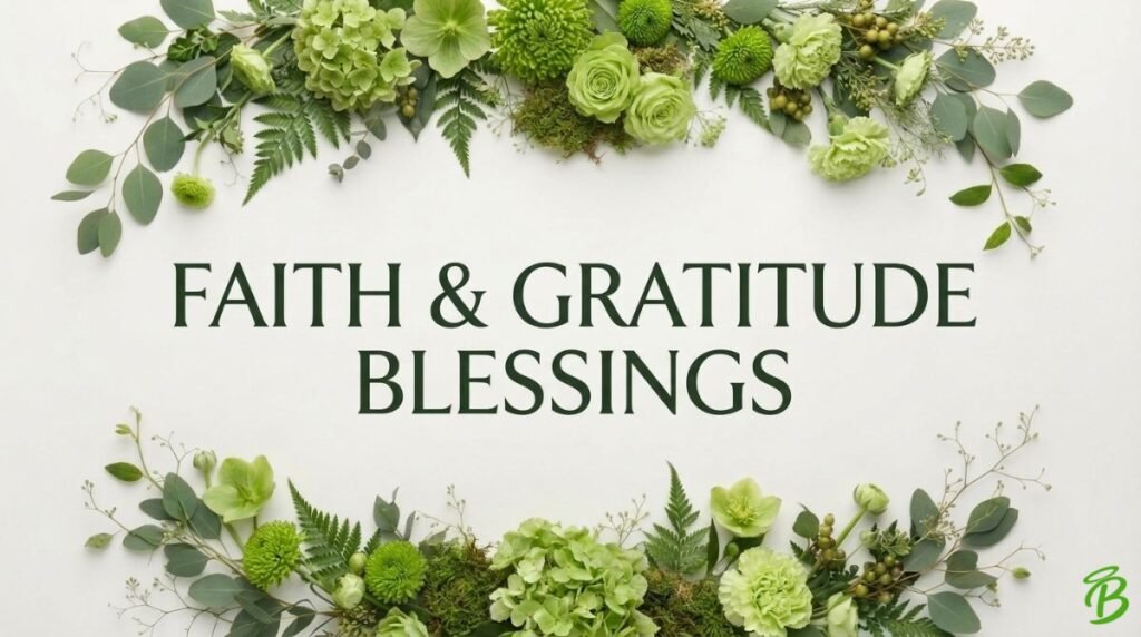 Faith & Gratitude Blessings