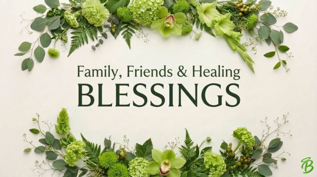 Family, Friends & Healing Blessings
