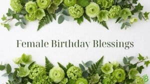 Female Birthday Blessings