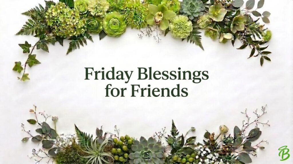 Friday Blessings for Friends