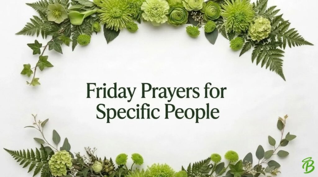 Friday Prayers for Specific People