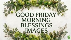 Good Friday Morning Blessings Images