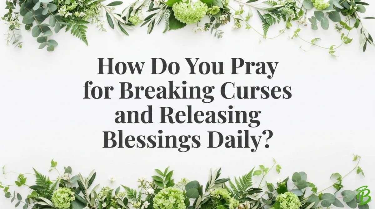 How Do You Pray for Breaking Curses and Releasing Blessings Daily?