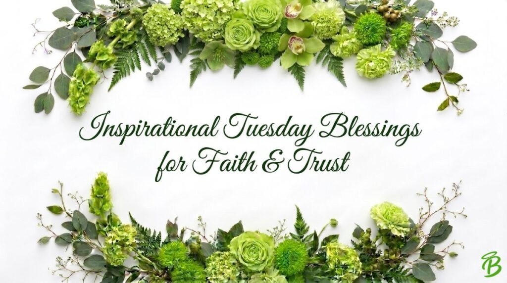 Inspirational Tuesday Blessings for Faith & Trust