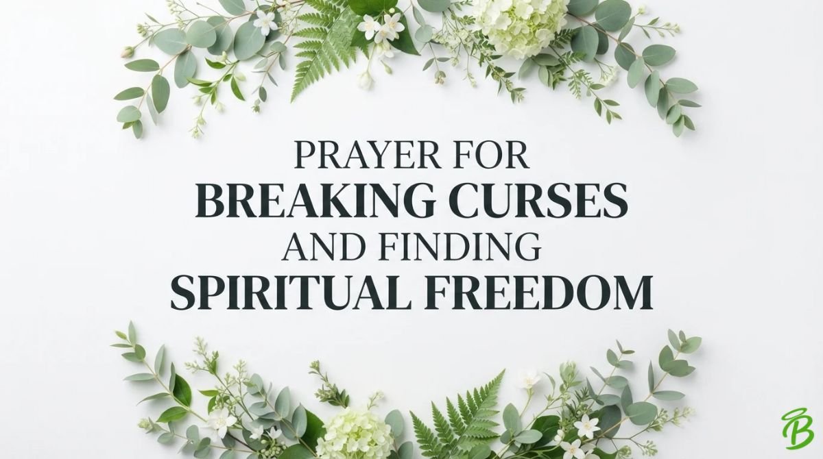 Prayer for Breaking Curses and Finding Spiritual Freedom