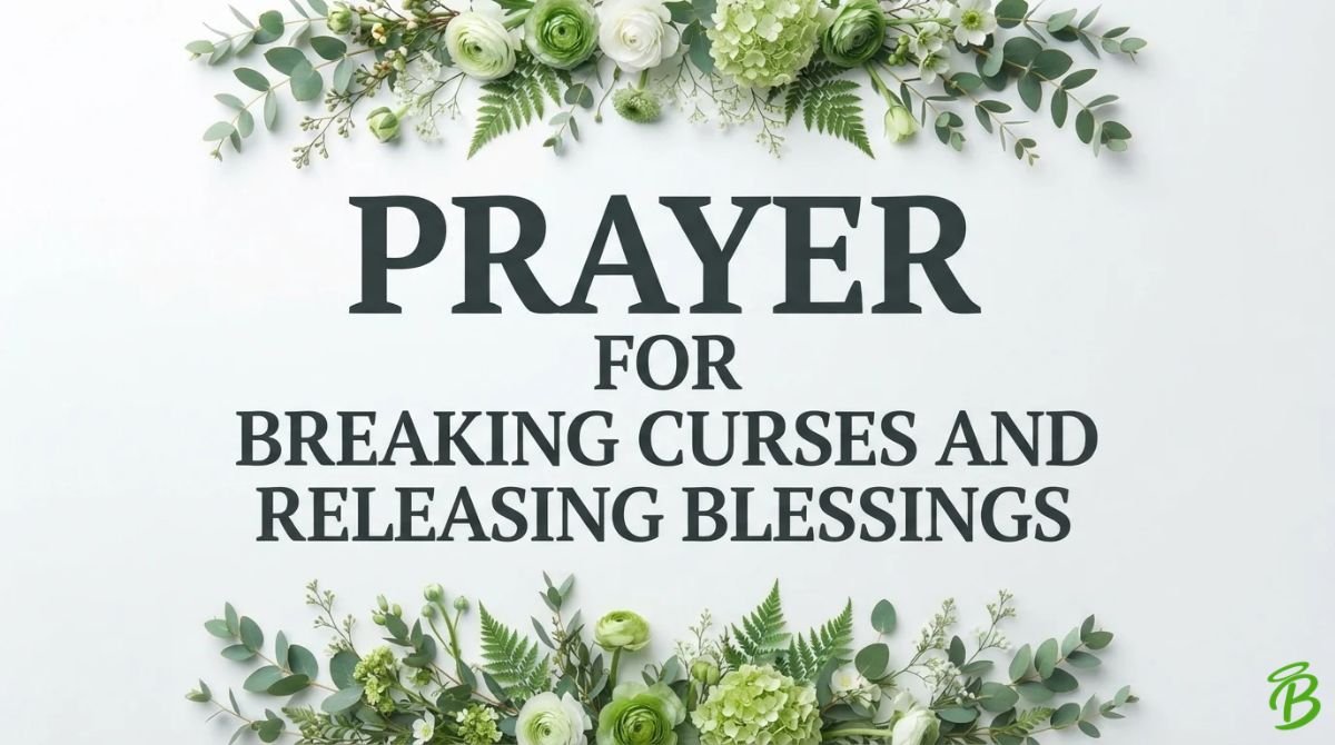 Prayer for Breaking Curses and Releasing Blessings