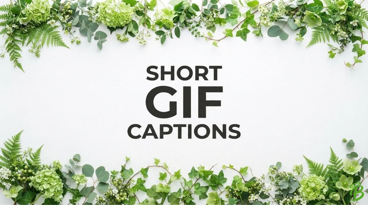 Short GIF Captions
