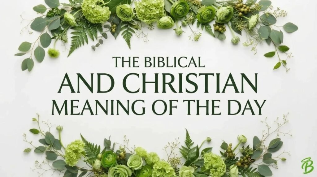 The Biblical and Christian Meaning of the Day