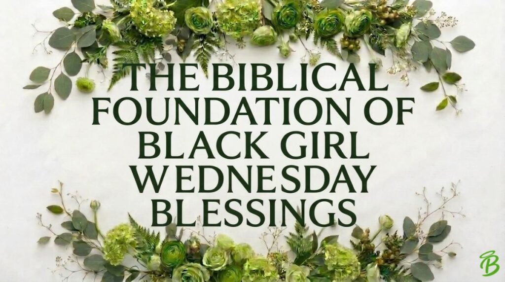 The Biblical Foundation of Black Girl Wednesday Blessings