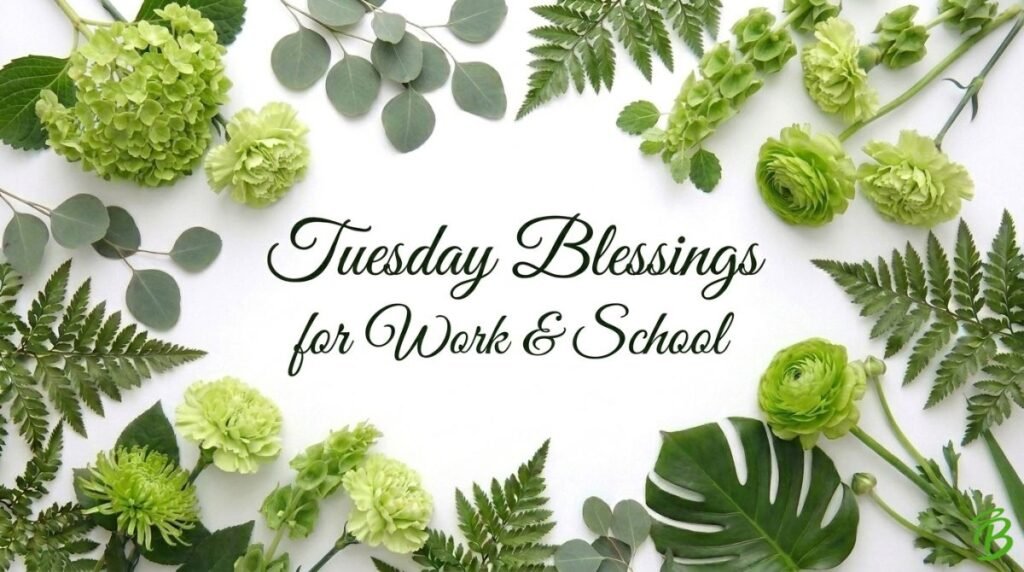 Tuesday Blessings for Work & School