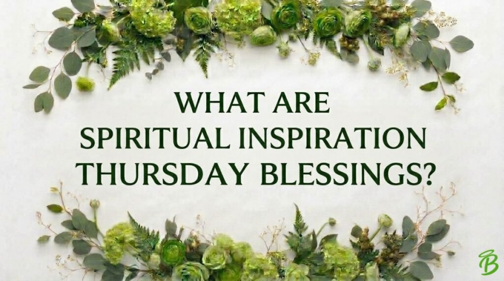 What Are Spiritual Inspiration Thursday Blessings