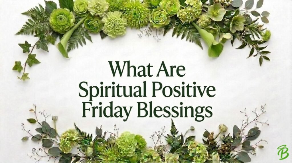 What Are Spiritual Positive Friday Blessings