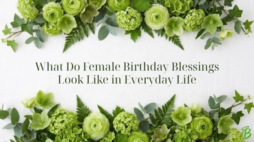 What Do Female Birthday Blessings Look Like in Everyday Life
