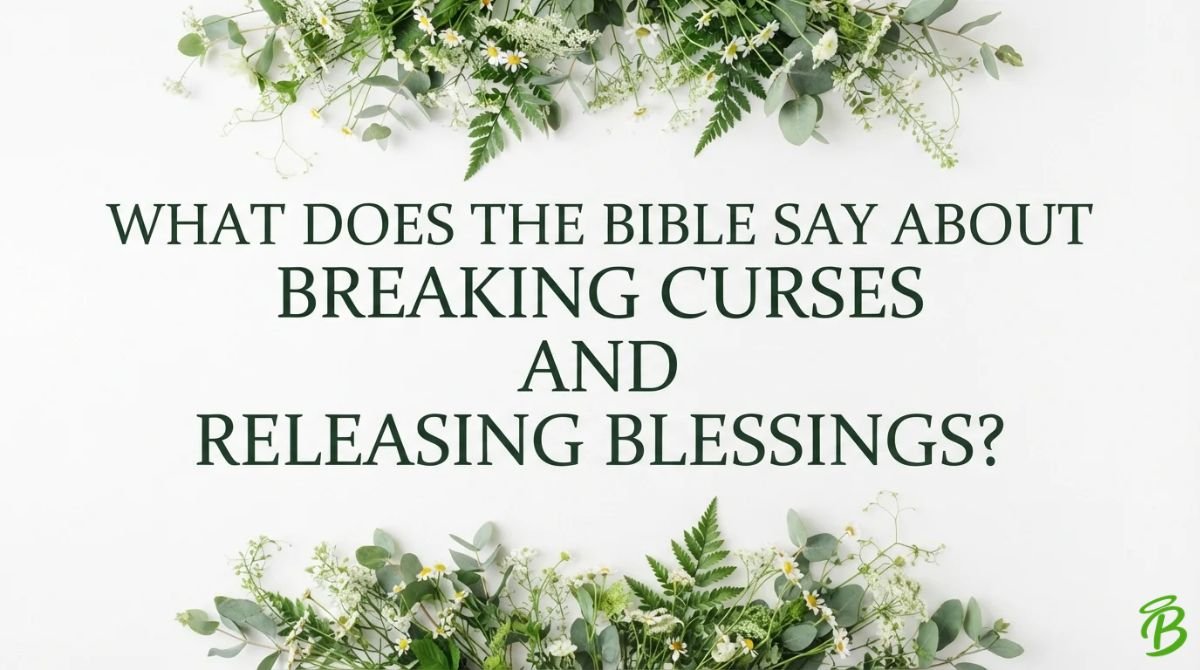 What Does the Bible Say About Breaking Curses and Releasing Blessings