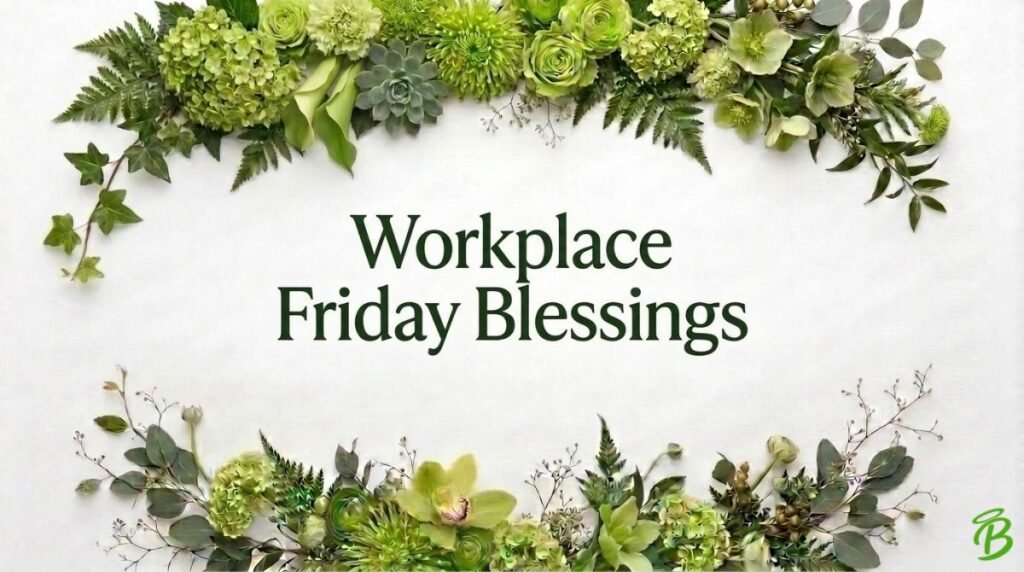 Workplace Friday Blessings